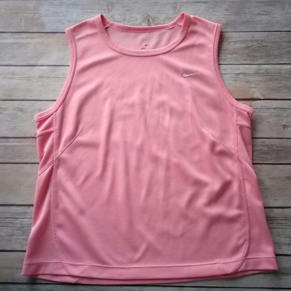 Nike Tops - Nike Dri-Fit Light Pink Sleeveless Tank Top EUC